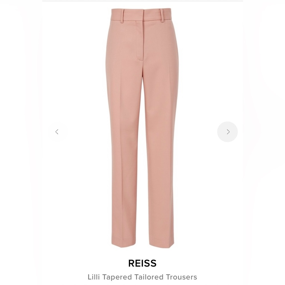 NWT Reiss Lilli Tapered Pants (Apricot) (Size 4)